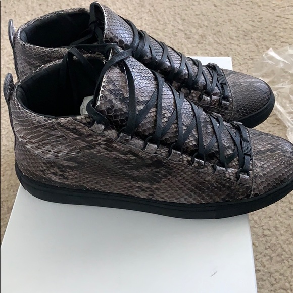 Balenciaga Python Arena Sneaker - Picture 5 of 9